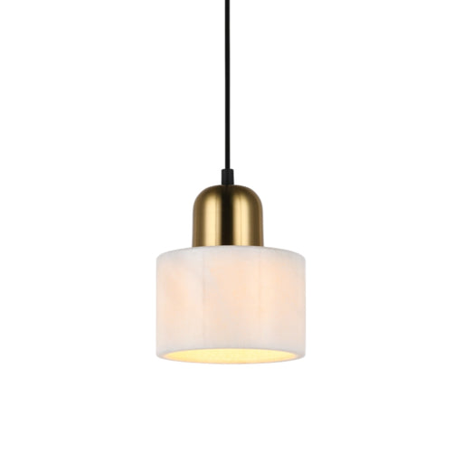 Terzo Marble and Brass Look Pendant Light - Lighting.co.za