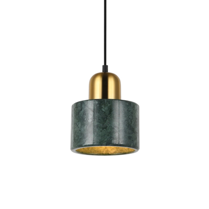 Terzo Marble and Brass Look Pendant Light - Lighting.co.za