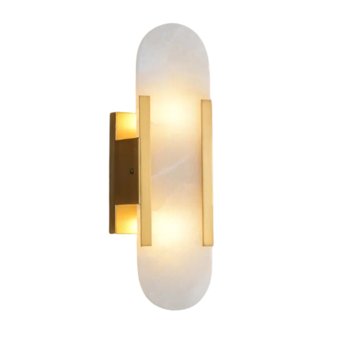 Cleo Marble and Gold Wall Light - Lighting.co.za