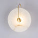 Teo Round LED Marble and Gold Wall Light - Lighting.co.za