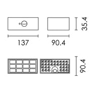 Sunmite Mini Solar with Motion Sensor LED Outdoor Wall Light - Lighting.co.za