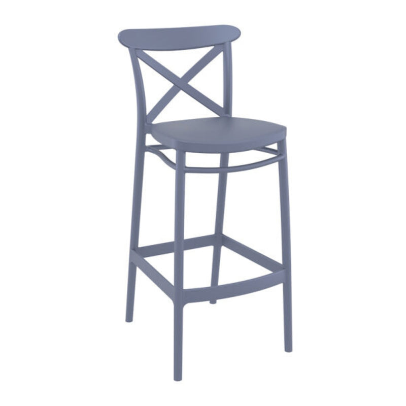 Siesta Cross Bar Stool - Lighting.co.za