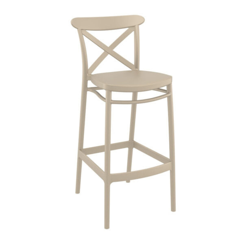 Siesta Cross Bar Stool - Lighting.co.za
