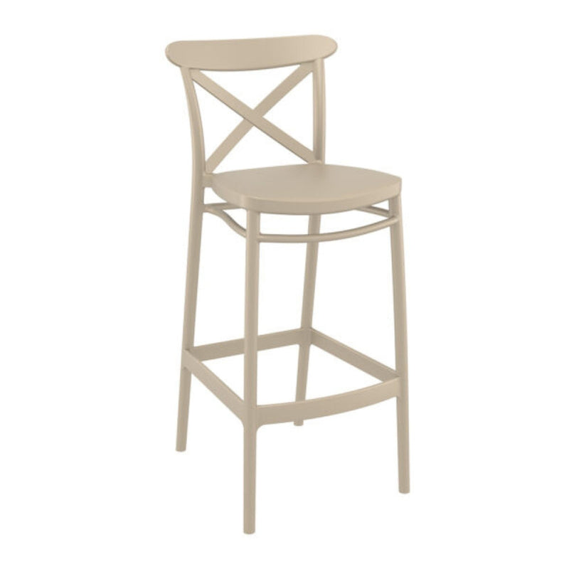 Siesta Cross Kitchen Stool - Lighting.co.za