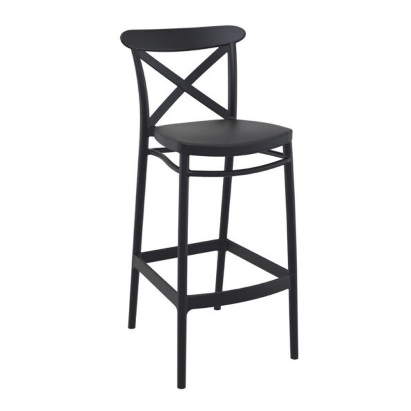 Siesta Cross Bar Stool - Lighting.co.za