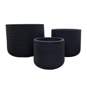 Lagoon Round Japi Planter 3 Sizes - Lighting.co.za
