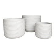 Lagoon Round Japi Planter 3 Sizes - Lighting.co.za