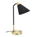 Vino Gold and Black Wire Mesh Table Lamp - Lighting.co.za
