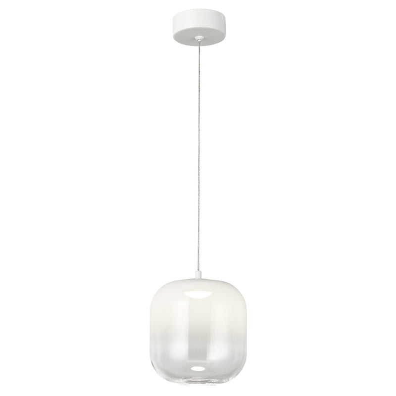 Misty Round Smoke or White LED Pendant Light - Lighting.co.za