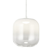 Misty Round Smoke or White LED Pendant Light - Lighting.co.za