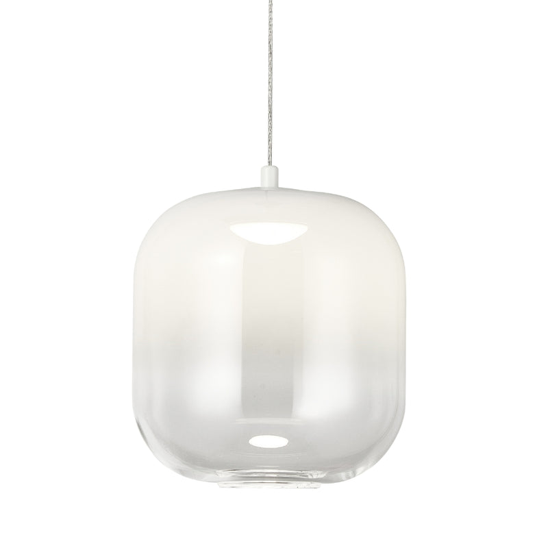 Misty Round Smoke or White LED Pendant Light - Lighting.co.za