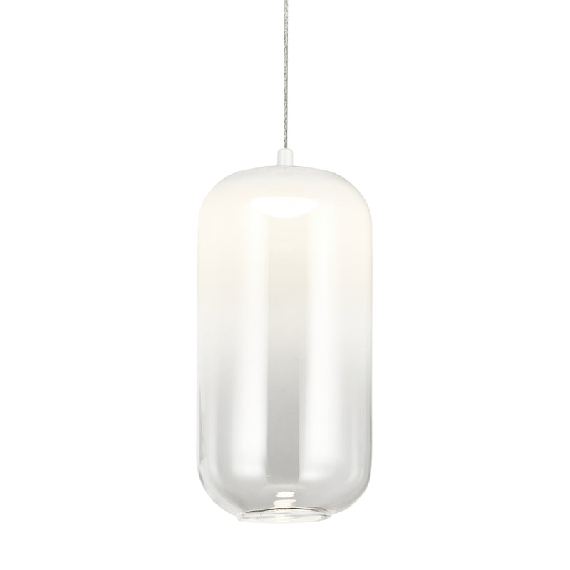 Misty Tall Smoke or White LED Pendant Light - Lighting.co.za