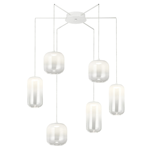 Misty Smoke or White LED Cluster Pendant Light - Lighting.co.za