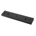 Black 3 Hole Rectangular Ceiling Plate Accessory For Pendant Clusters - Lighting.co.za