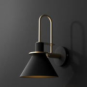 Maja Black Gold Wall Light - Lighting.co.za