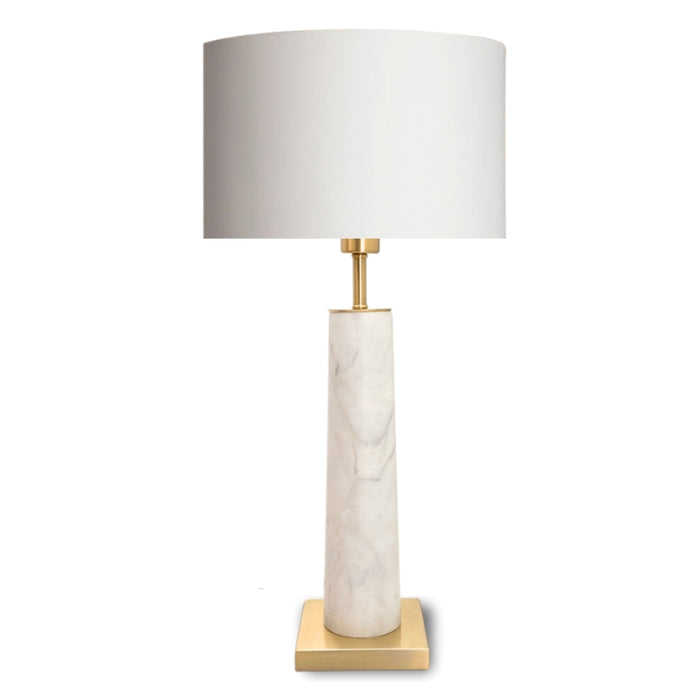 Aya Gold or Black and Marble Table Lamp - Lighting.co.za