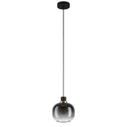 Oilella Smoke Glass Pendant Light - Lighting.co.za