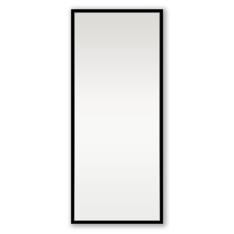 Boheme Floating Black Wall Mirror 3 Sizes - Lighting.co.za