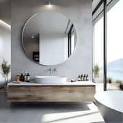 Adriana Round Frameless Mirror 4 Sizes - Lighting.co.za