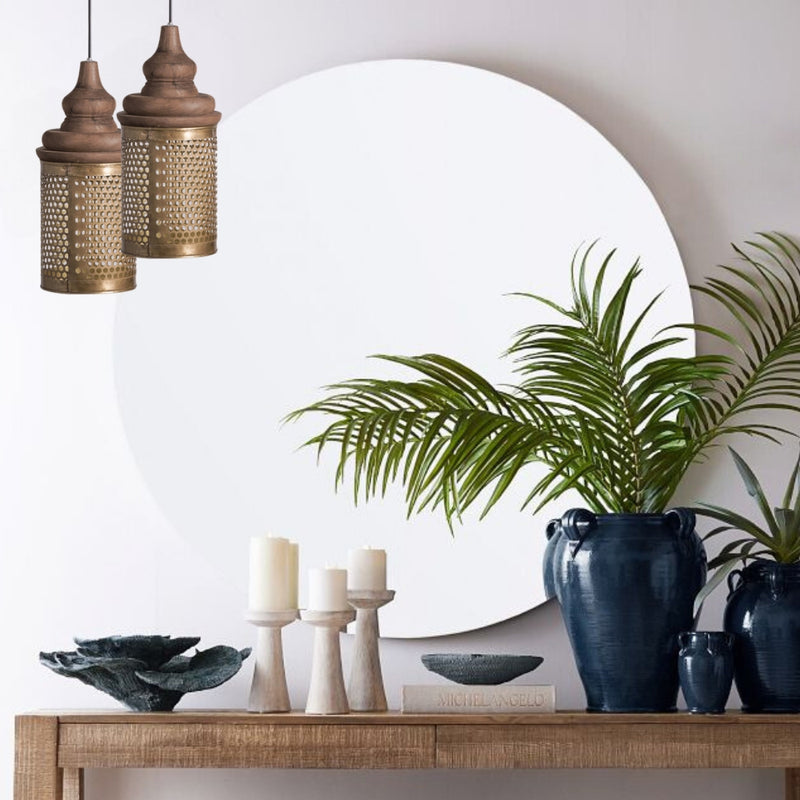 Adriana Round Frameless Mirror 4 Sizes - Lighting.co.za