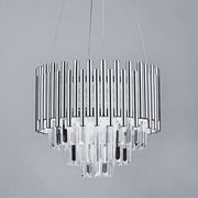 Budheli Chrome and Clear Crystal Pendant Light - Lighting.co.za