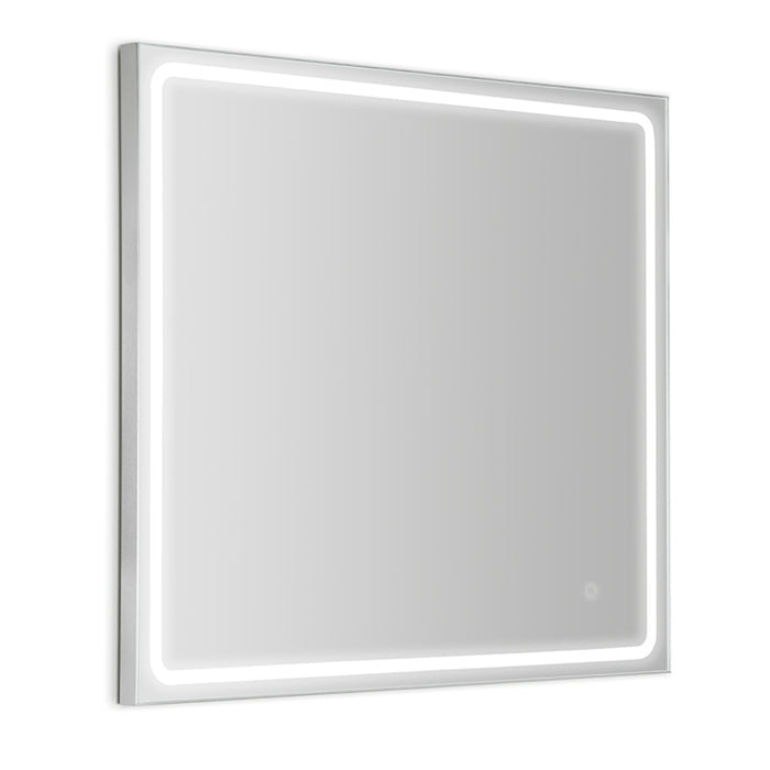 Mia Silver Frontlit Bathroom Mirror 5 Sizes