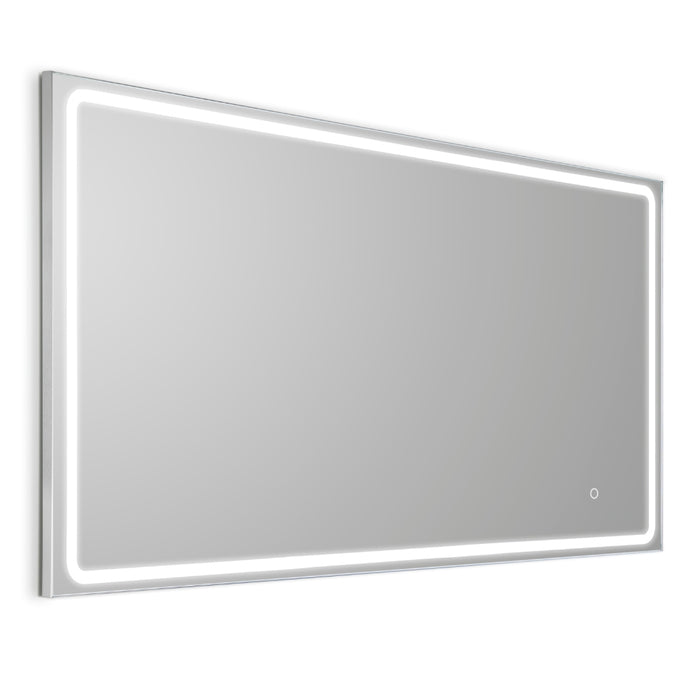 Mia Silver Frontlit Bathroom Mirror 5 Sizes