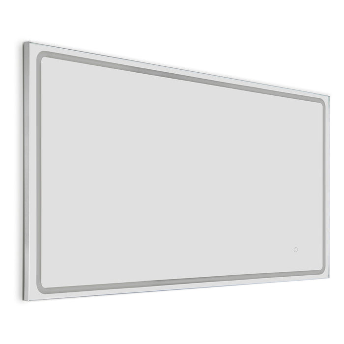 Mia Silver Frontlit Bathroom Mirror 5 Sizes