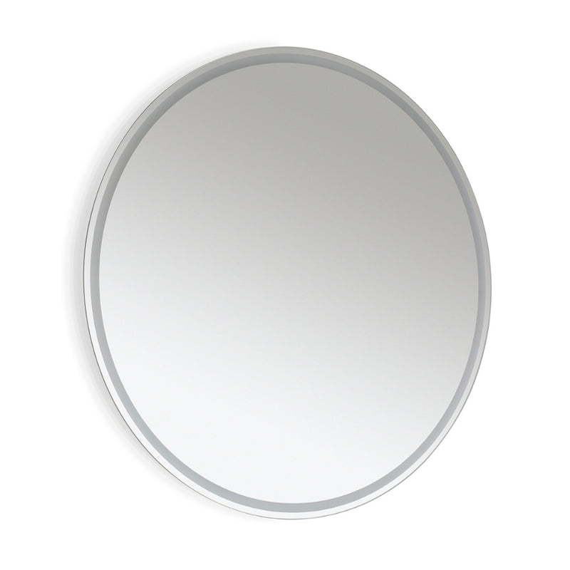 Uma Round LED Bathroom Mirror with Defogger - Lighting.co.za