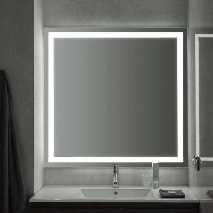 Ada Frontlit Bathroom Mirror 4 Sizes with Defogger