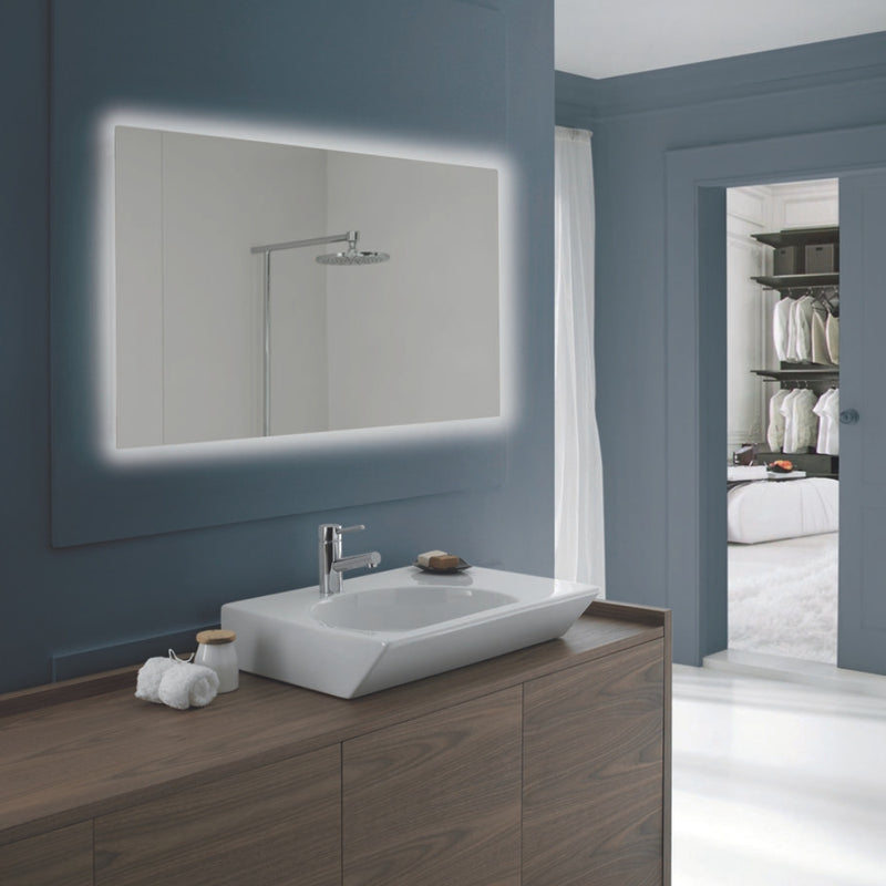 Dalma Backlit LED Bathroom Mirror 3 Sizes - Lighting.co.za