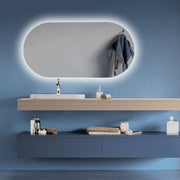 Denise Pill Backlit LED Bathroom Mirror 2 Sizes - Lighting.co.za