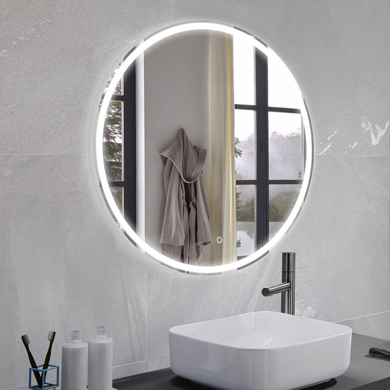 Mia Round Frontlit LED Bathroom Mirror 3 Sizes - Lighting.co.za