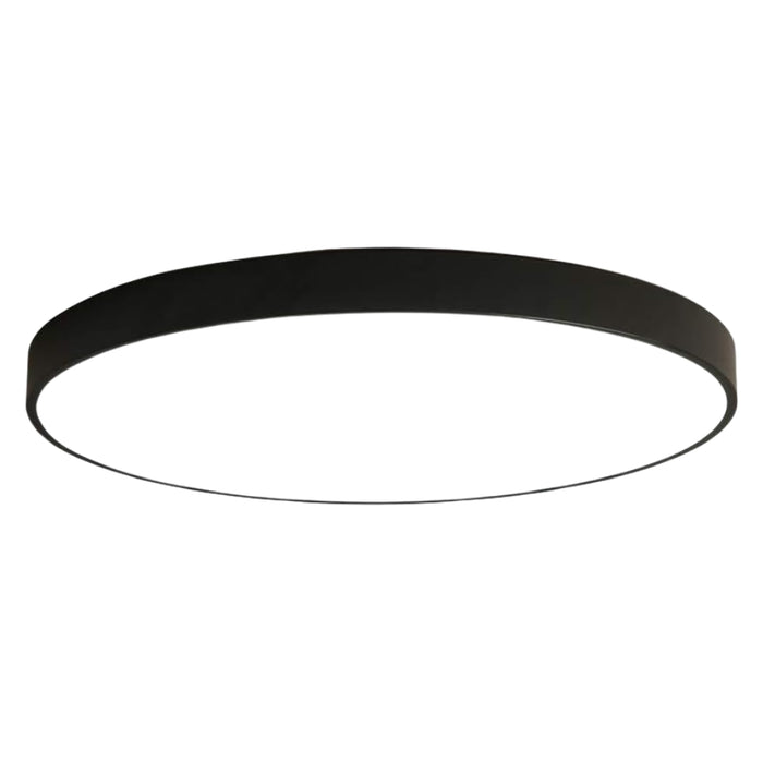 Lugano Black | White Slim CCT LED Ceiling Light 3 Sizes