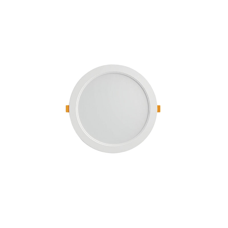 Dot CCT LED Round White Panel Outdoor Down Light 5 Sizes - Lighting.co.za