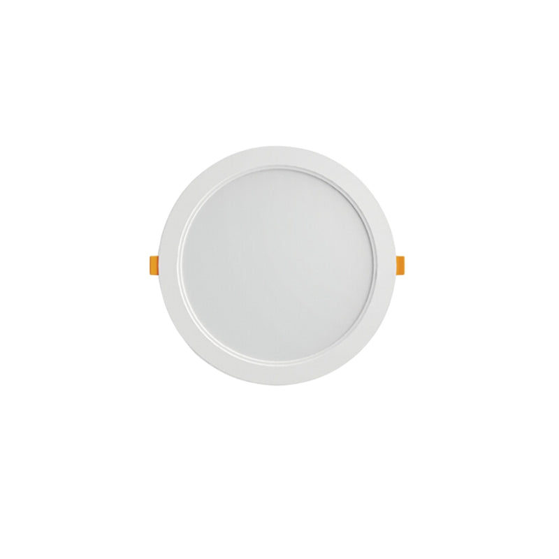 Dot CCT LED Round White Panel Outdoor Down Light 5 Sizes - Lighting.co.za