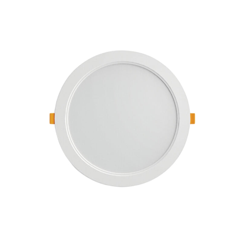 Dot CCT LED Round White Panel Outdoor Down Light 5 Sizes - Lighting.co.za