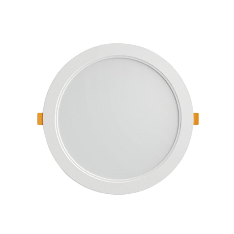 Dot CCT LED Round White Panel Outdoor Down Light 5 Sizes - Lighting.co.za