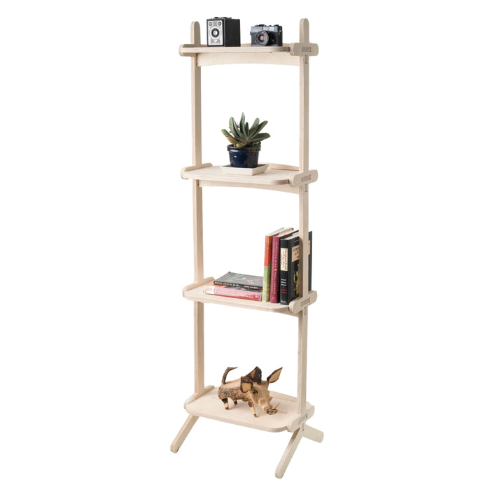 Splayed Book Shelf