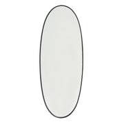 Eclipse Black Rectangular Oval Mirror 2 Sizes - Lighting.co.za