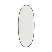 Eclipse Black Rectangular Oval Mirror 2 Sizes - Lighting.co.za