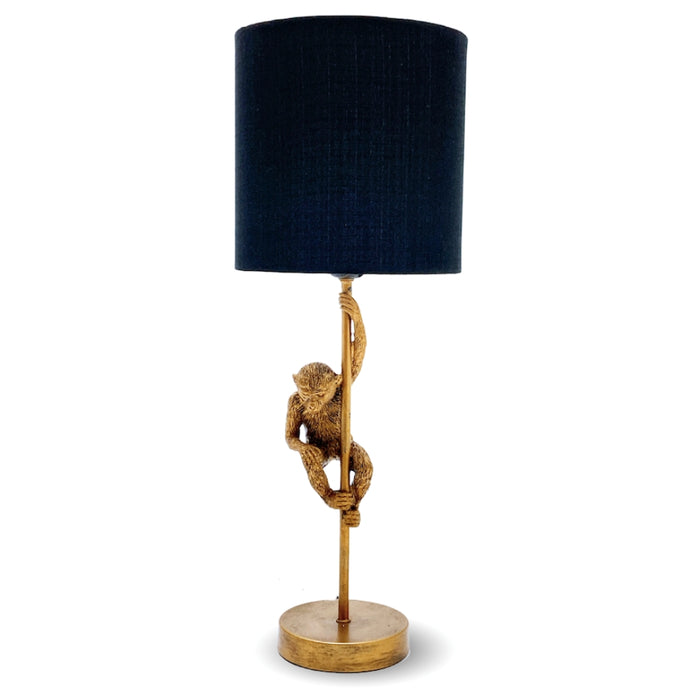 Chimp Gold Table Lamp