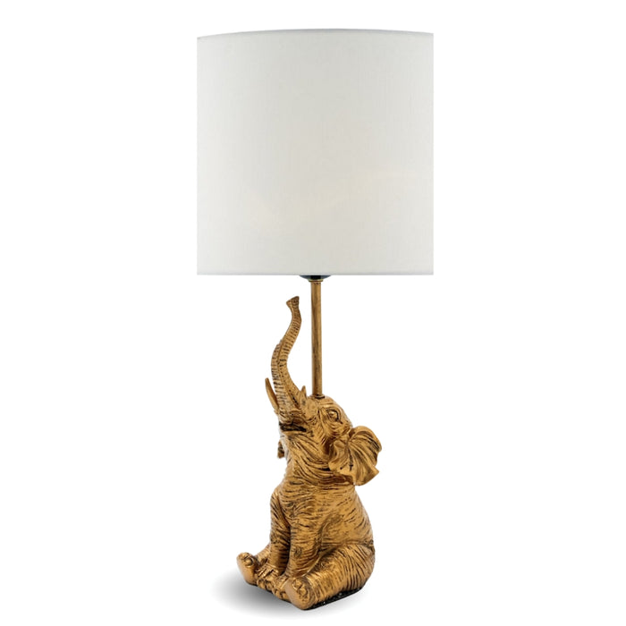 Elephant Gold Table Lamp