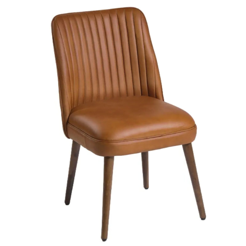 Nomadic Leather Dining Chair - Lighting.co.za