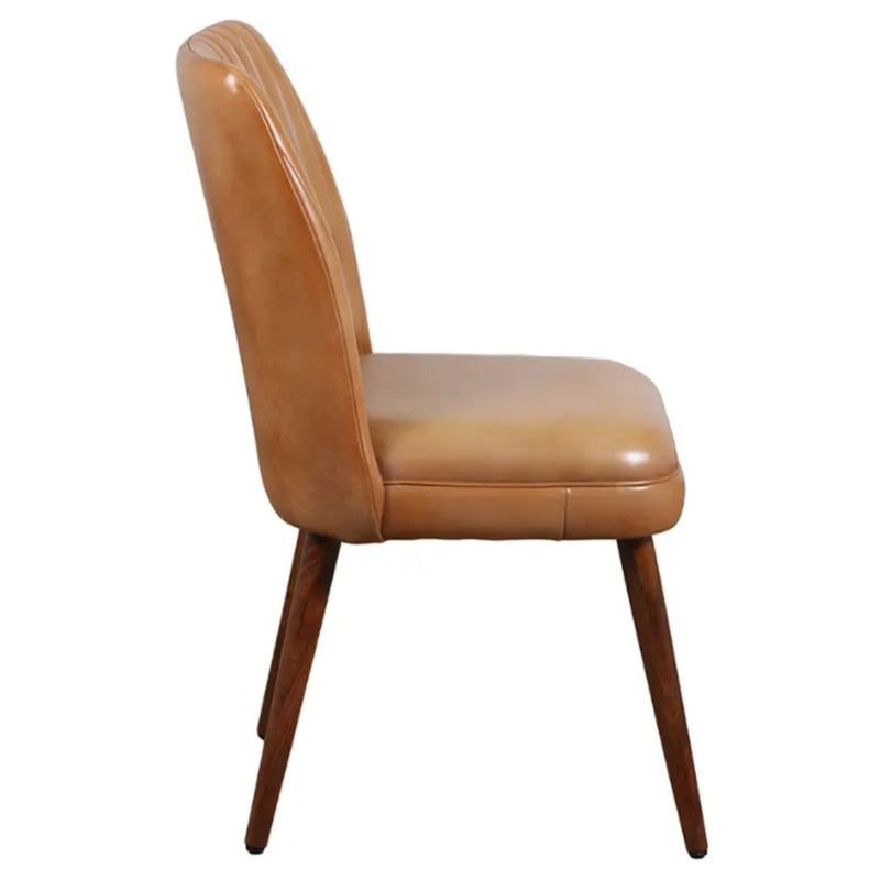 Nomadic Leather Dining Chair - Lighting.co.za