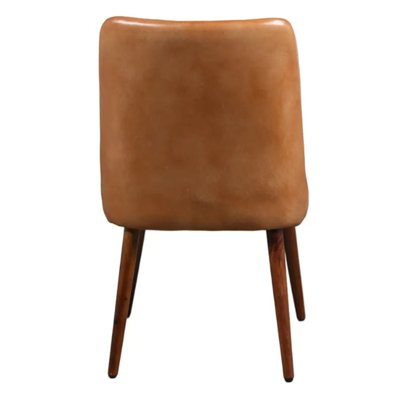 Nomadic Leather Dining Chair - Lighting.co.za