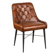 Dexter Leather Dining Chair - Lighting.co.za