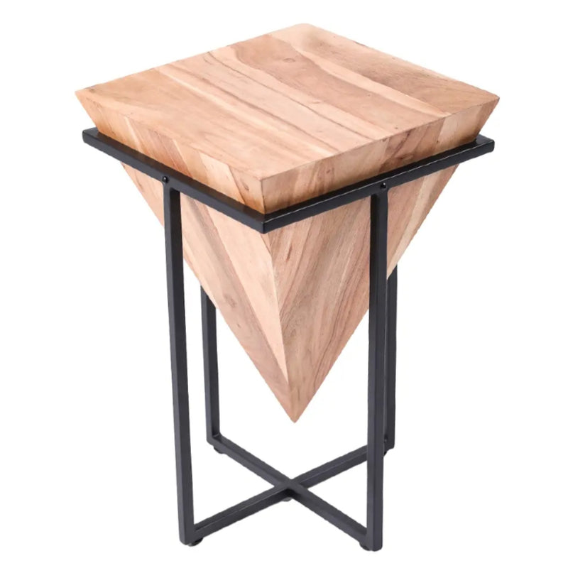 Tamba Wooden Side Table - Lighting.co.za