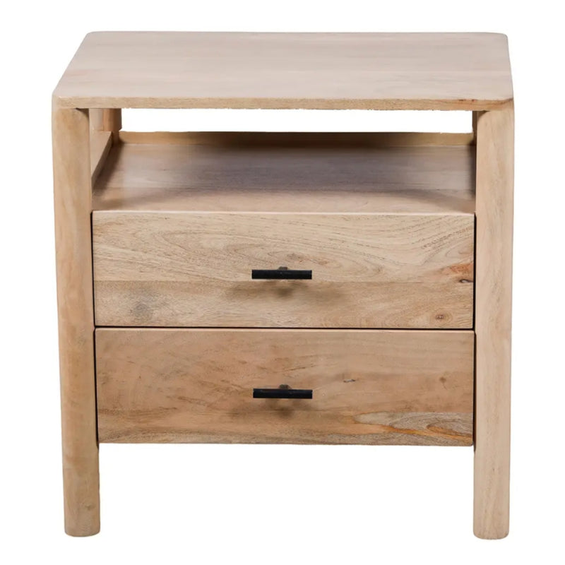 Mystique Wooden Bedside Table - Lighting.co.za