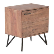 Hvar Wooden Bedside Table - Lighting.co.za